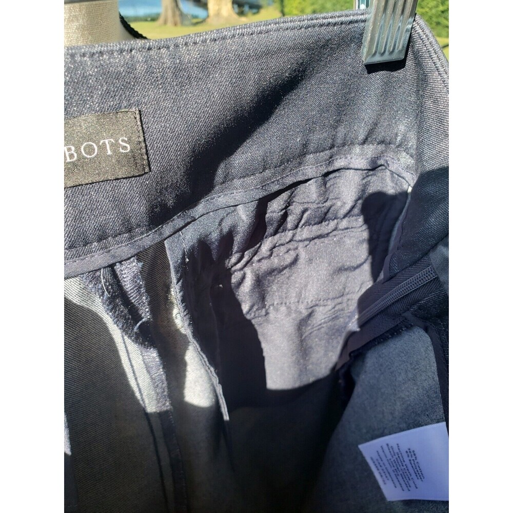 Talbots Women’s Size 2 Chatham Navy Blue Ankle Side Zip Pants EUC - Picture 6 of 13